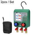 DUOYI DY523 Automotive Vacuum Pressure Gauge Liquid Charge Fluorine Repair Electronic Refrigerant Meter, 2pcs / Set, 11pcs / Set 2pcs Set