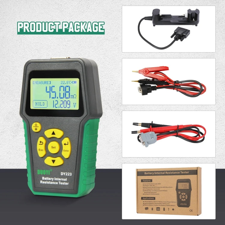 DUOYI DY223 Electrical Vehicle Voltage Testing And Fault Diagnostic Instrument – Durable Build, Easy to Use
