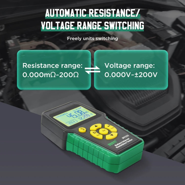 DUOYI DY223 Electrical Vehicle Voltage Testing And Fault Diagnostic Instrument – Durable Build, Easy to Use