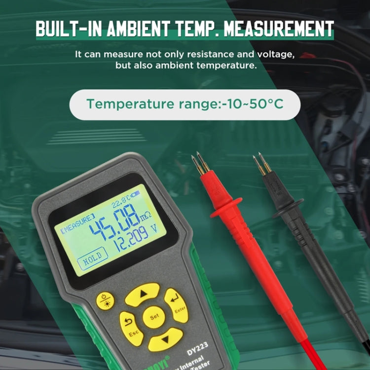 DUOYI DY223 Electrical Vehicle Voltage Testing And Fault Diagnostic Instrument – Durable Build, Easy to Use