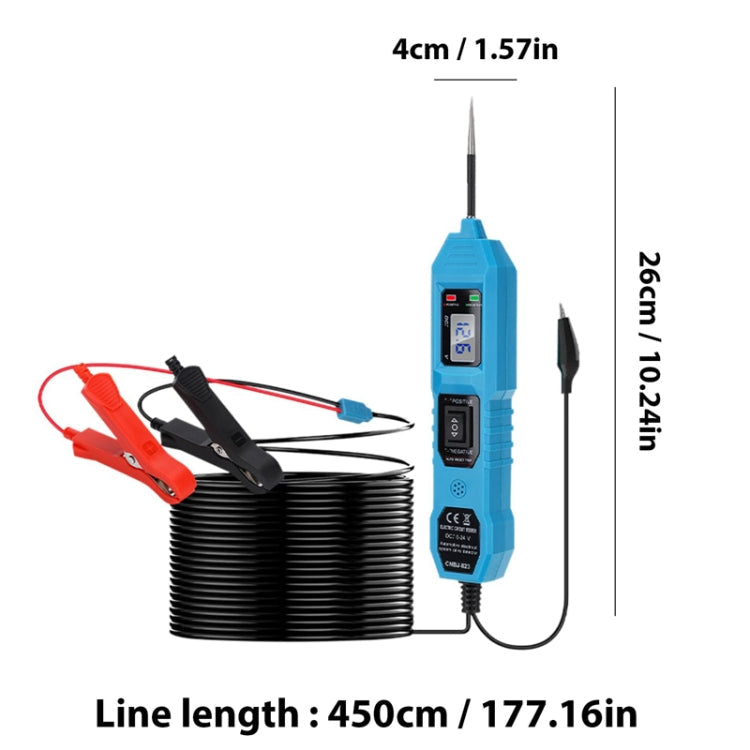 Vehicle Circuit Diode Tester Multifunctional Drive Detectors, MZ-823 – Durable Build, Easy to Use