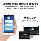 TKSTAR TK915 4G Quad Frequency Locator Car Anti-Theft GPS Tracker, 4G