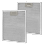 2pcs 10.2 x 12.5 Inch Range Hood Filter 5-Layer Aluminum Mesh Hood Grease Filter, 10.2 x 12.5 Inch – Durable Build, Easy to Use