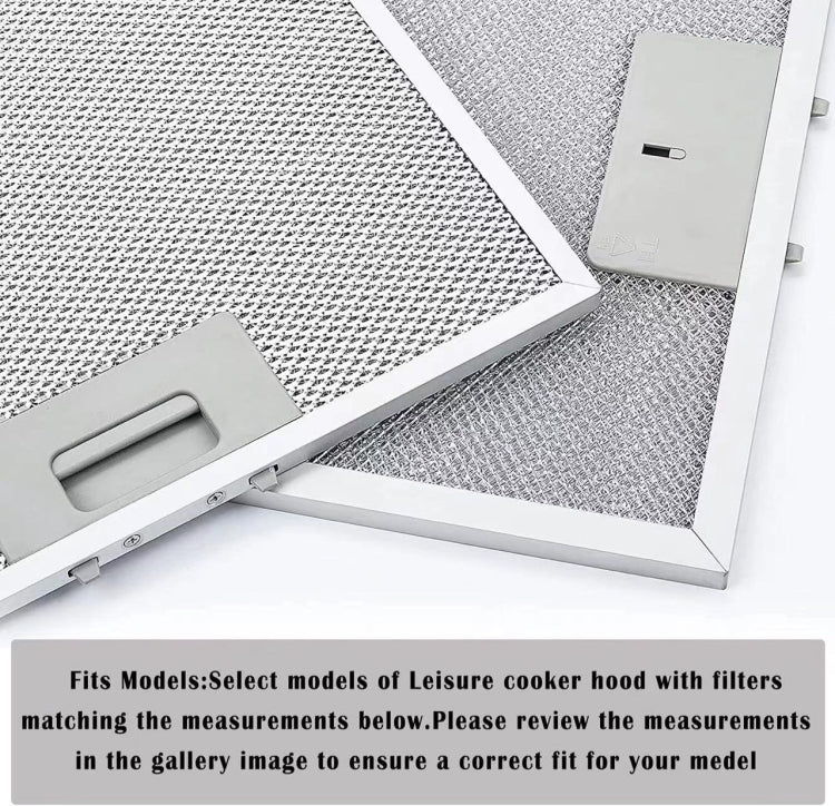 2pcs 10.2 x 12.5 Inch Range Hood Filter 5-Layer Aluminum Mesh Hood Grease Filter, 10.2 x 12.5 Inch – Durable Build, Easy to Use