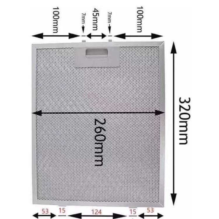 2pcs 10.2 x 12.5 Inch Range Hood Filter 5-Layer Aluminum Mesh Hood Grease Filter, 10.2 x 12.5 Inch – Durable Build, Easy to Use