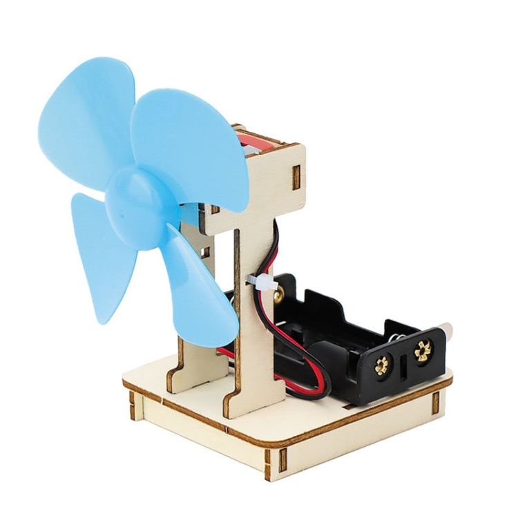 Kids DIY Homemade Electrical Fan Science Small Invention Fun Physics Circuit Experiment Material Kit Default Title