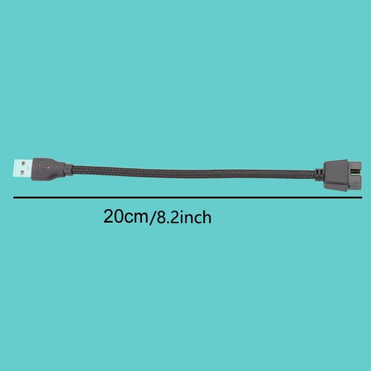 USB-A Male To 9Pin Motherboard Built-In RGB Data To External U Port Adapter Cable, USB-A Male To 9Pin – Durable Build, Easy to Use