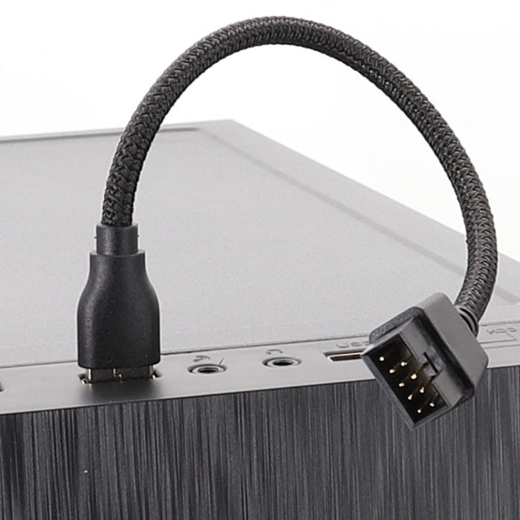 USB-A Male To 9Pin Motherboard Built-In RGB Data To External U Port Adapter Cable, USB-A Male To 9Pin – Durable Build, Easy to Use