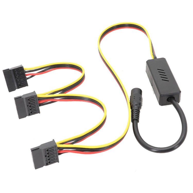 Adapter DC 5.5 x 2.5mm To Hard Disk Power Supply Cable, One To One SATA, One To Two SATA, One To Three SATA, One To Four SATA, DC To 4Pin One To One, DC To 4Pin One To Two, DC To 4Pin One To Three, DC To 4Pin One To Four – Durable Build, Easy to Use One To Three SATA