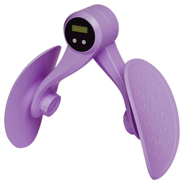Yoga Clip Legs Pelvic Muscle Trainer Kegel Exercise Postpartum Repair Slim Legs Equipment, Pink, Counting Model Pink, Purple, Counting Model Purple – Non-slip Counting Model Purple