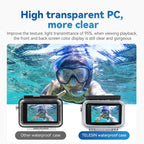 For DJI Osmo Action 3 / 4 TELESIN OA-WTP-003 45m Waterproof Shell Sealed Diving Case