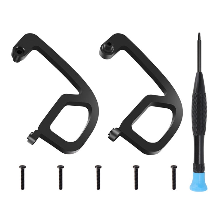 For DJI Avata 2 CQT Aluminum Alloy Drone Gimbal Lens Anti-collision Bumper Black