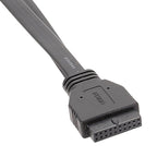 Motherboard USB3.0 Panel Cable Front 19Pin To Dual-Port A Female Data Flat Cable, 30cm, 50cm, 80cm – Durable Build, Easy to Use