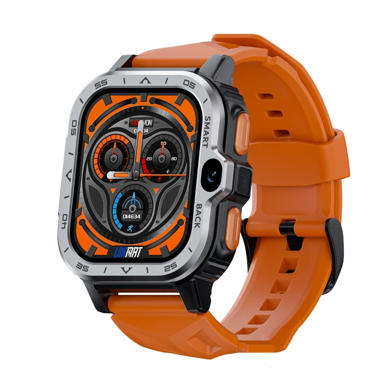 APPLLP Smart Watch – 4 MAX 2.02-Inch Android 8.1 Full Network Wifi Card Bluetooth Smart... 4G+64G(Silver) Silver 64G