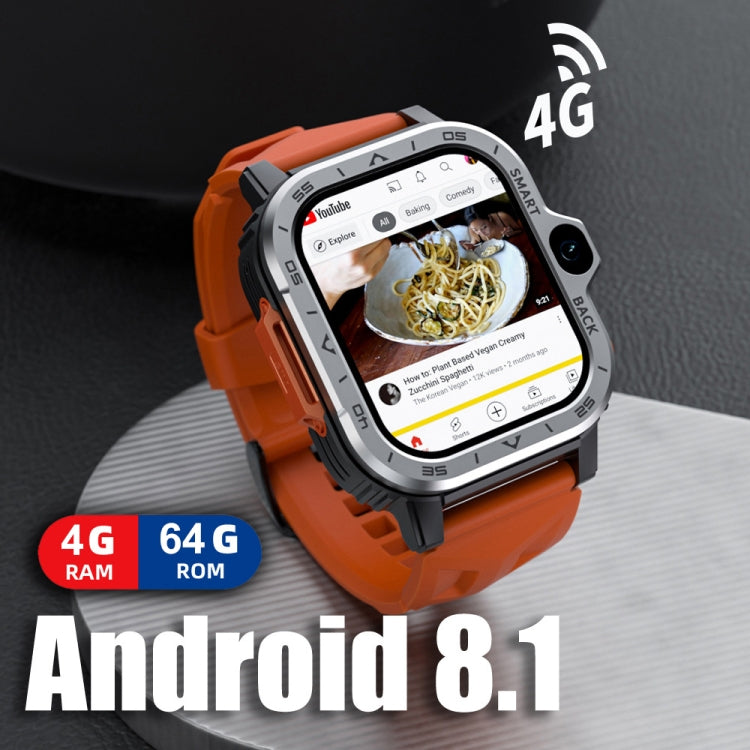 APPLLP Smart Watch – 4 MAX 2.02-Inch Android 8.1 Full Network Wifi Card Bluetooth Smart...