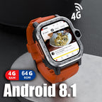 APPLLP Smart Watch – 4 MAX 2.02-Inch Android 8.1 Full Network Wifi Card Bluetooth Smart...