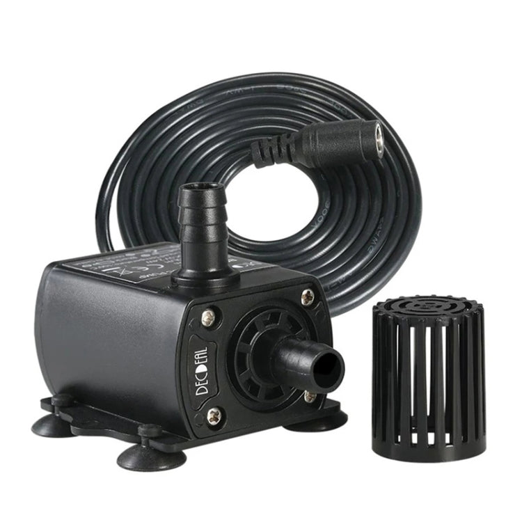 DC12V Micro Brushless Cold Water Circulating Fountain Water Pump, QR50C – Waterproof