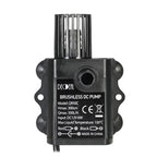 DC12V Micro Brushless Cold Water Circulating Fountain Water Pump, QR50C – Waterproof