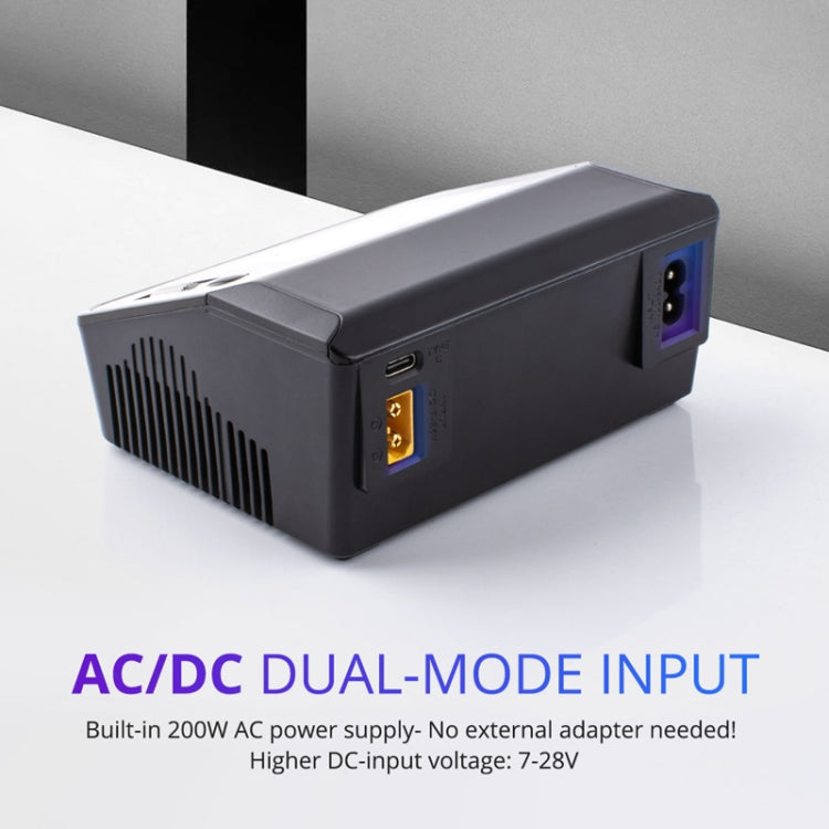 ToolkitRC M6DAC Dual Way Aeromodelling Drone Li-Po Battery Balance Charger, M6DAC – TPU