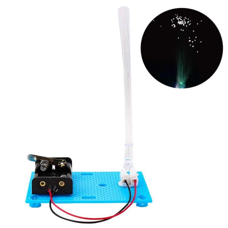 Colorful Fiber Optic Light Children Handmade Science Fun Invention DIY Assembly Model Material Kit, Colorful Fiber Optic Light Colorful Fiber Optic Light