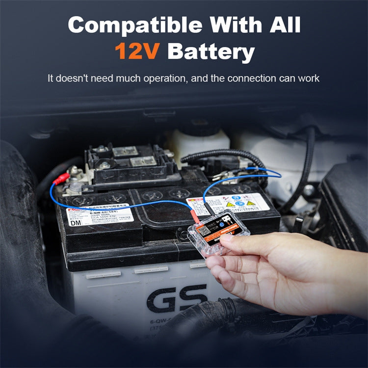 ANCEL BM200 12V Bluetooth 4.2 Car Battery Analysis and Detection Tool Battery Tester, BM200 – Waterproof, Bluetooth