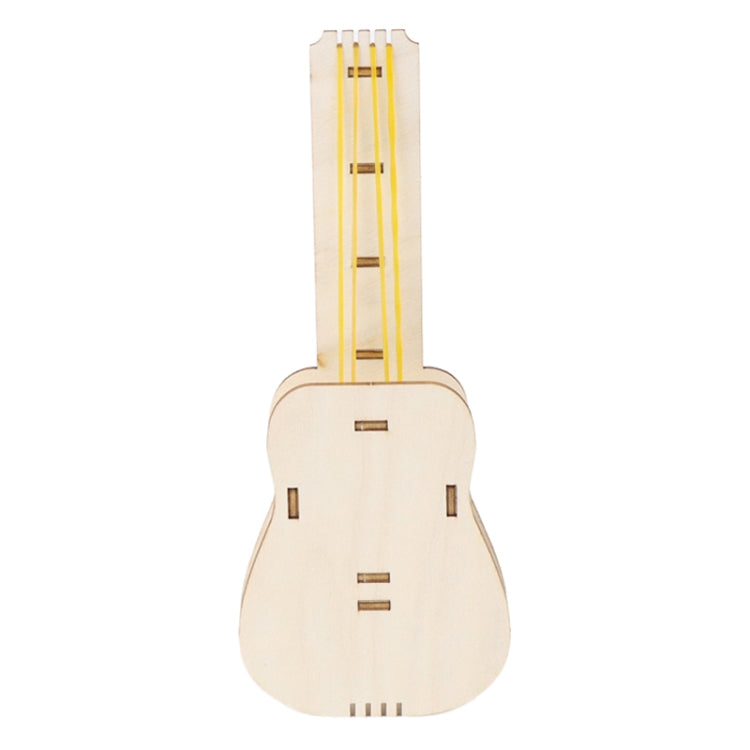 Rubber Band Guitar Sound Awareness Material Kit Kids DIY Toys Research Equipment, Rubber Band Guitar – Durable Build, Easy to Use