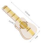 Rubber Band Guitar Sound Awareness Material Kit Kids DIY Toys Research Equipment, Rubber Band Guitar – Durable Build, Easy to Use