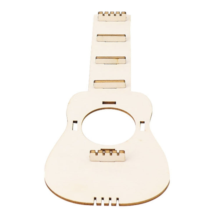 Rubber Band Guitar Sound Awareness Material Kit Kids DIY Toys Research Equipment, Rubber Band Guitar – Durable Build, Easy to Use