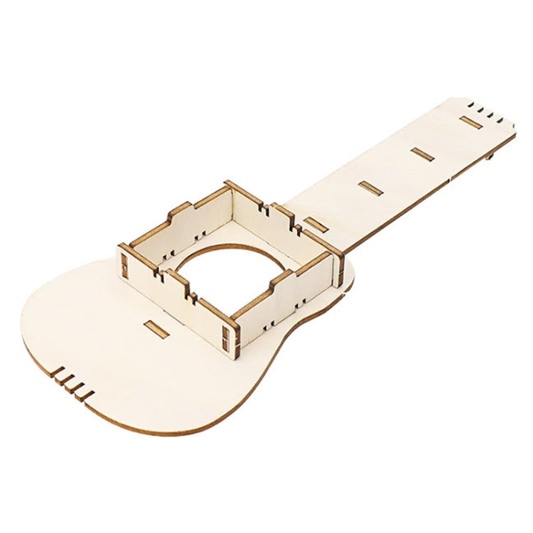 Rubber Band Guitar Sound Awareness Material Kit Kids DIY Toys Research Equipment, Rubber Band Guitar – Durable Build, Easy to Use