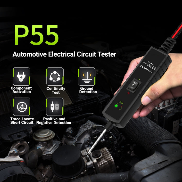 Automotive Electrical Circuit Tester System Short Circuit Tracking Positioning Diagnostic Instrument, P55