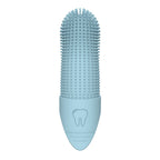 Pet Finger Toothbrush Cats Dogs Silicone Toothbrush Pet Oral Cleaning Care Tool Blue