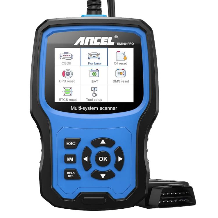 ANCEL BM700 Upgraded Version For BMW Full System Diagnostic OBDII Tester Maintenance And Resetting Repair Tools, BM700 Upgraded Version – Durable Build, Easy to Use BM700 Upgraded Version