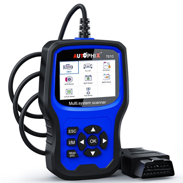 AUTOPHIX 7610 OBD2 Scan Diagnostic Tool Full System Maintenance And Repair Detector, 7610 – Durable Build, Easy to Use 7610