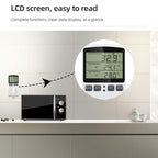 Intelligent Digital Thermostat Countdown Temperature Control Switch Socket Timing Temperature Controller, US Plug