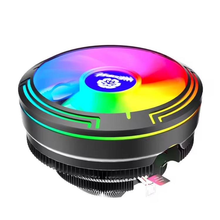 LED Colorful Light 4Pin Cooler Desktop CPU Cooling Fan, Ice Blade W120 – TPU Ice Blade W120