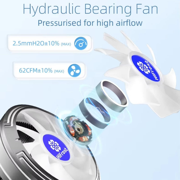 LED Colorful Light 4Pin Cooler Desktop CPU Cooling Fan, Ice Blade W120 – TPU