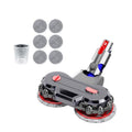 Vacuum Cleaner Electric Mop Head with Detachable Water Tank and 6 Mop Pads, For Dyson V7 / V8 / V10 / V11 / V15 / G5, For Dyson V6 / DC62, For Dyson V10 Slim / V12 For Dyson V7 V8 V10 V11 V15 G5
