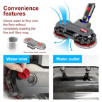 Vacuum Cleaner Electric Mop Head with Detachable Water Tank and 6 Mop Pads, For Dyson V7 / V8 / V10 / V11 / V15 / G5, For Dyson V6 / DC62, For Dyson V10 Slim / V12