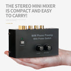 Vinyl Record Player Preamplifier, EU Plug, PP500 EU Plug