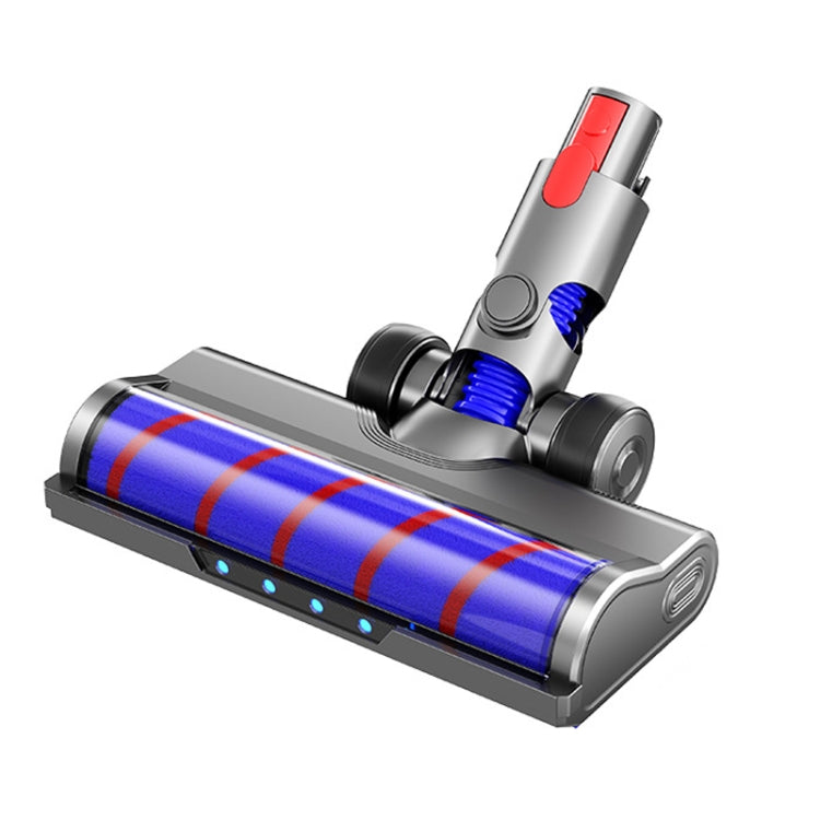 Vacuum Cleaner Soft Velvet Floor Brush Head with LED Lighting Independent Motor, For Dyson V7 V8 V10 V11 V15 V8 Slim, For Dyson V10 Slim V12 Slim, For Dyson V6 For Dyson V7 V8 V10 V11 V15 V8 Slim