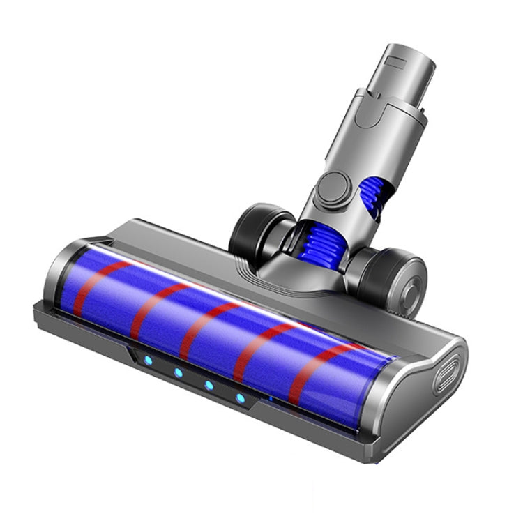 Vacuum Cleaner Soft Velvet Floor Brush Head with LED Lighting Independent Motor, For Dyson V7 V8 V10 V11 V15 V8 Slim, For Dyson V10 Slim V12 Slim, For Dyson V6 For Dyson V6