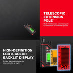 HABOTEST Portable Rechargeable Gas Detector, HT629
