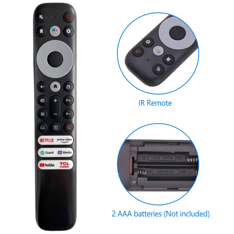 For TCL FMR1 Infrared Smart TV Remote Control – Durable Build, Easy to Use