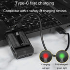 V20 Portable Keychain Light Rechargeable Bright Mini Flashlight