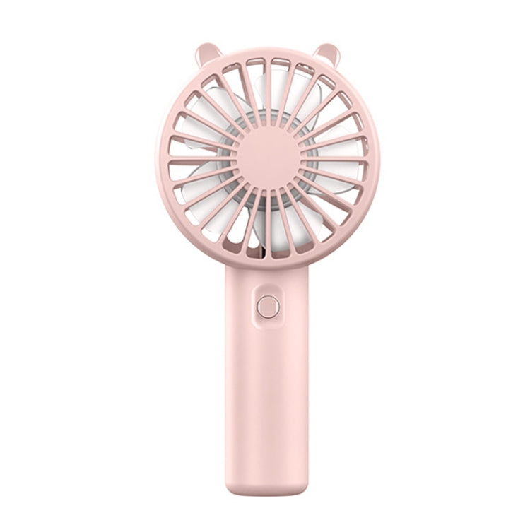Mini USB Handheld Fan Rechargeable Portable Desktop Phone Holder – Durable Build, Easy to Use Pink