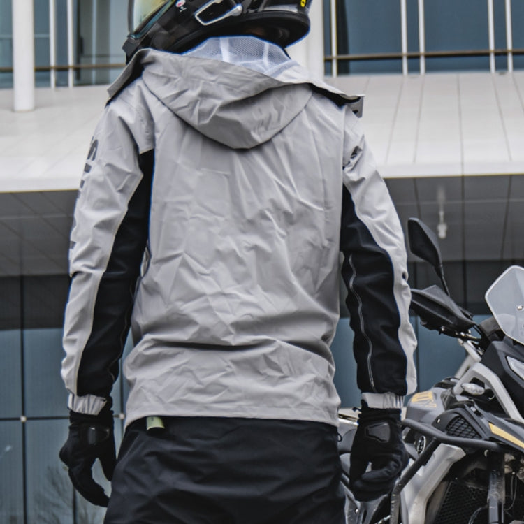 SULAITE Outdoor Motorcycle Riding Full Body Split Raincoat Suit, L, XL, XXL, XXXL, M – Waterproof, Wear-resistant, TPU