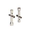 3D Printer Cross Wrench Mini Socket M2/M2.5/M3/M4 Screw Nut Tool, 2pcs 2pcs