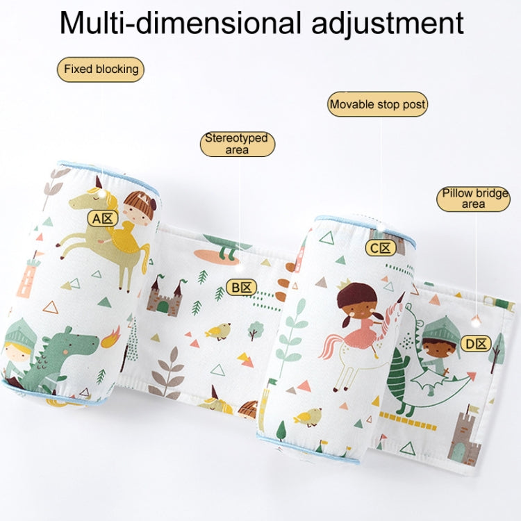 Baby Shape Correcting Fixed Millet Pillow Infant Heads Shape Rectifying Stationary Cushion, Fairy Tale World, Happy Bear, Forest Kingdom, Dinosaurs, Pink Forest, Green Forest
