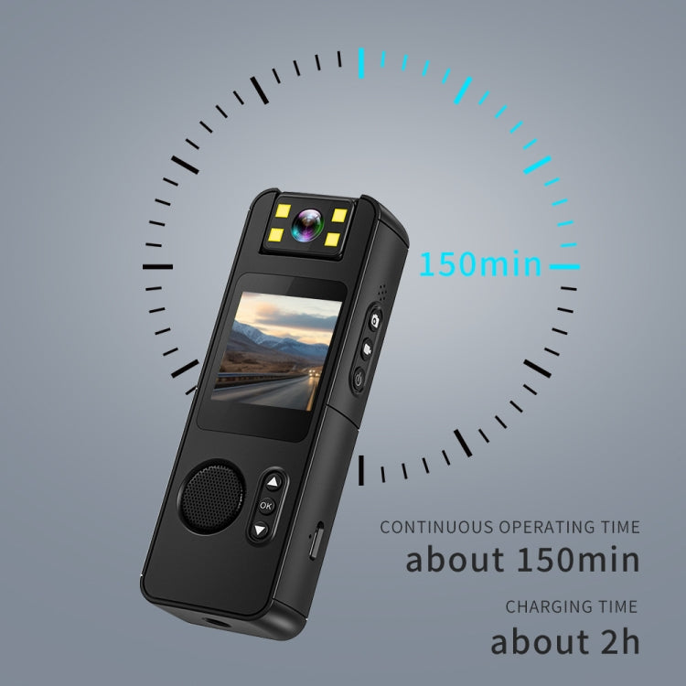 High-Definition Night Vision Portable Outdoor Sports Recorder Camera, CS11 – Durable Build, Easy to Use
