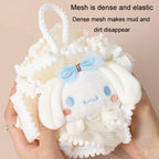 Cute Cartoon Bathing Flower Children Soft Bathing Ball Shower Foamer